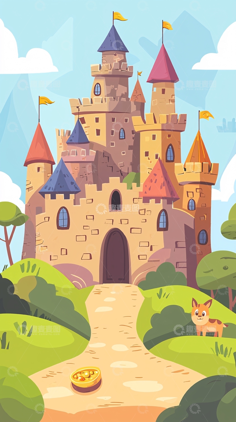 高清大图下载【趣麦麦图】童话城堡