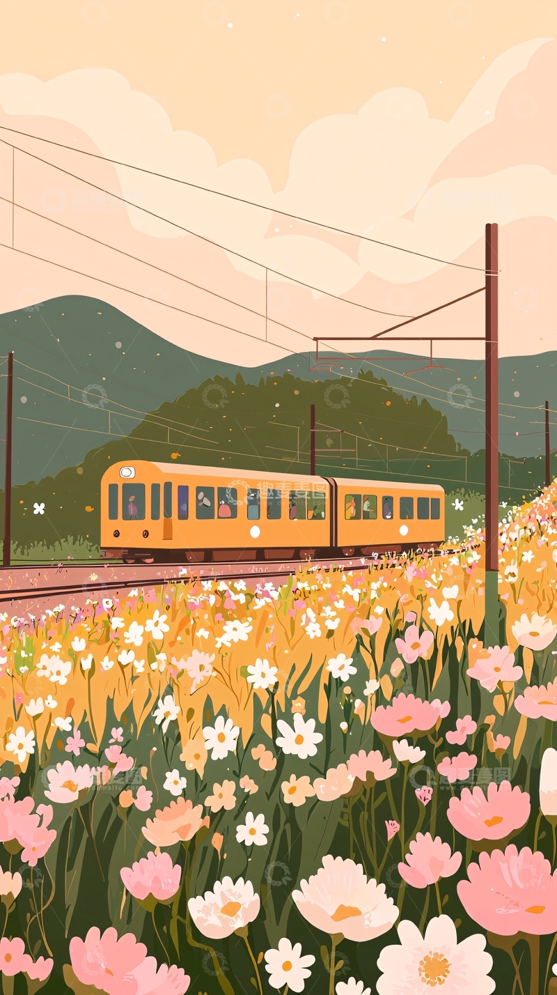 高清大图下载【趣麦麦图】火车