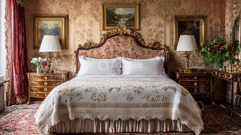 高清大图下载【趣麦麦图】欧式卧室