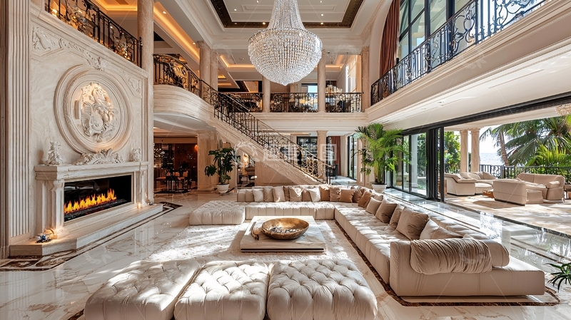 高清大图下载【趣麦麦图】豪华客厅