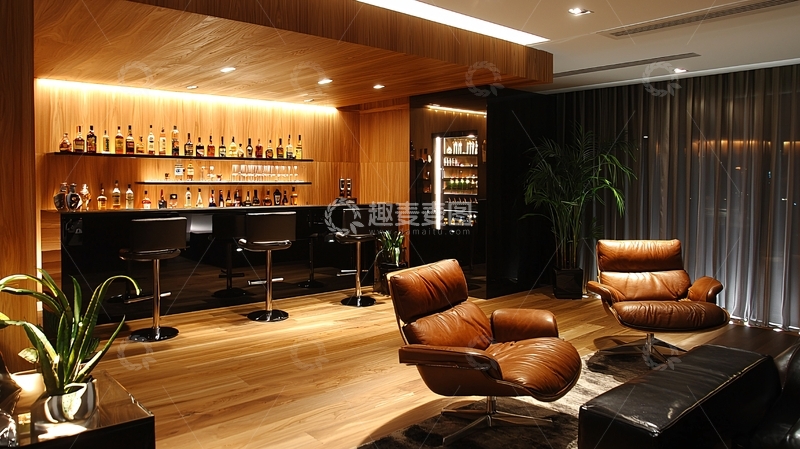 高清大图下载【趣麦麦图】室内酒吧休息区