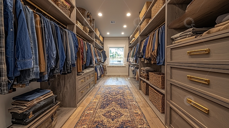 高清大图下载【趣麦麦图】步入式衣橱