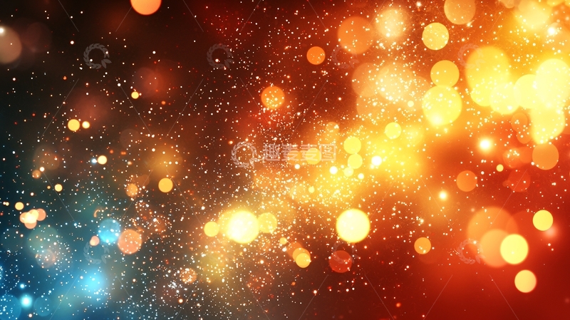 高清大图下载【趣麦麦图】绚丽多彩的灯光背景
