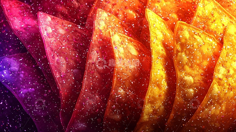 高清大图下载【趣麦麦图】渐变色玉米片背景