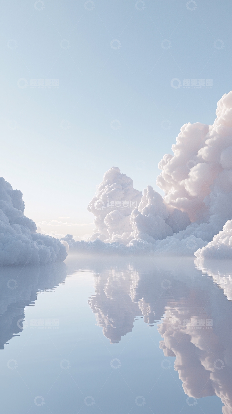 高清大图下载【趣麦麦图】天空之镜