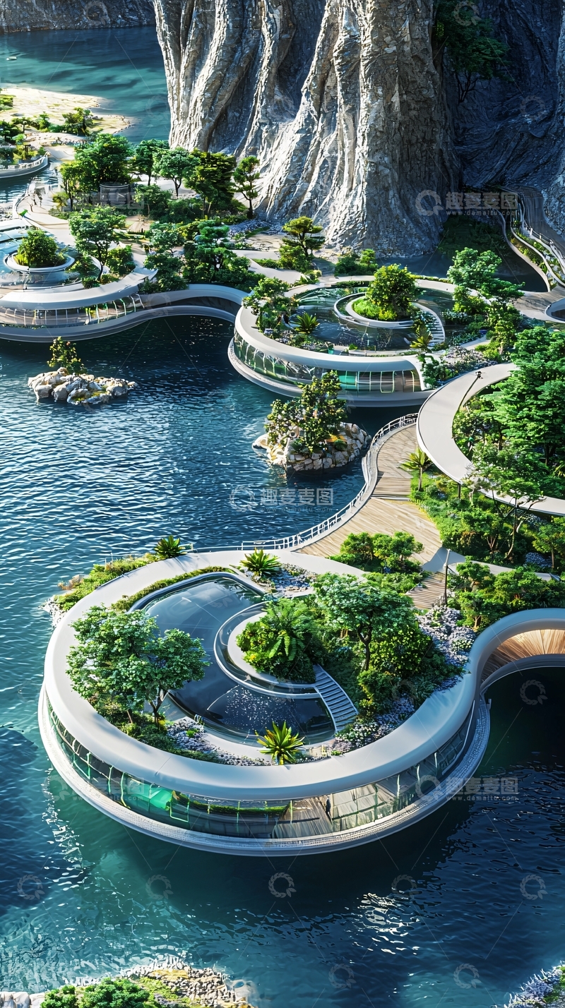 高清大图下载【趣麦麦图】未来都市