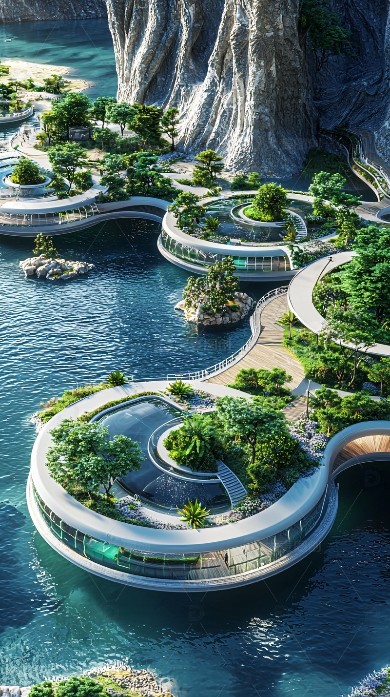 高清大图下载【趣麦麦图】未来都市