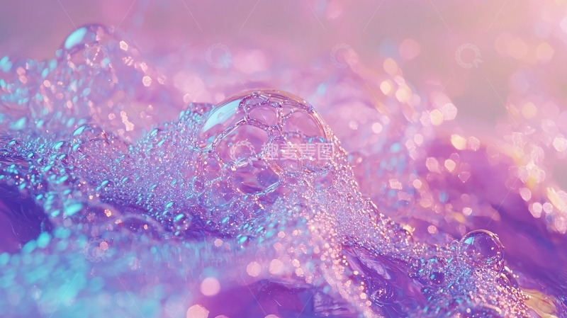 高清大图下载【趣麦麦图】梦幻泡泡质感