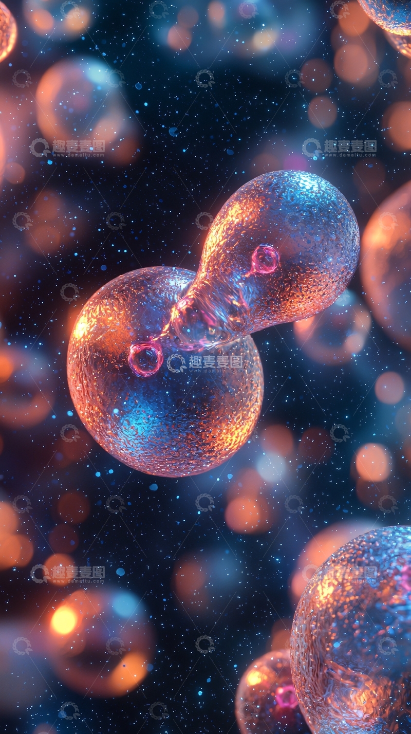 高清大图下载【趣麦麦图】细胞分裂