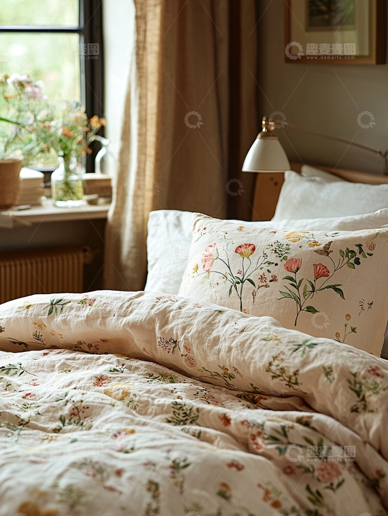 高清大图下载【趣麦麦图】温馨卧室