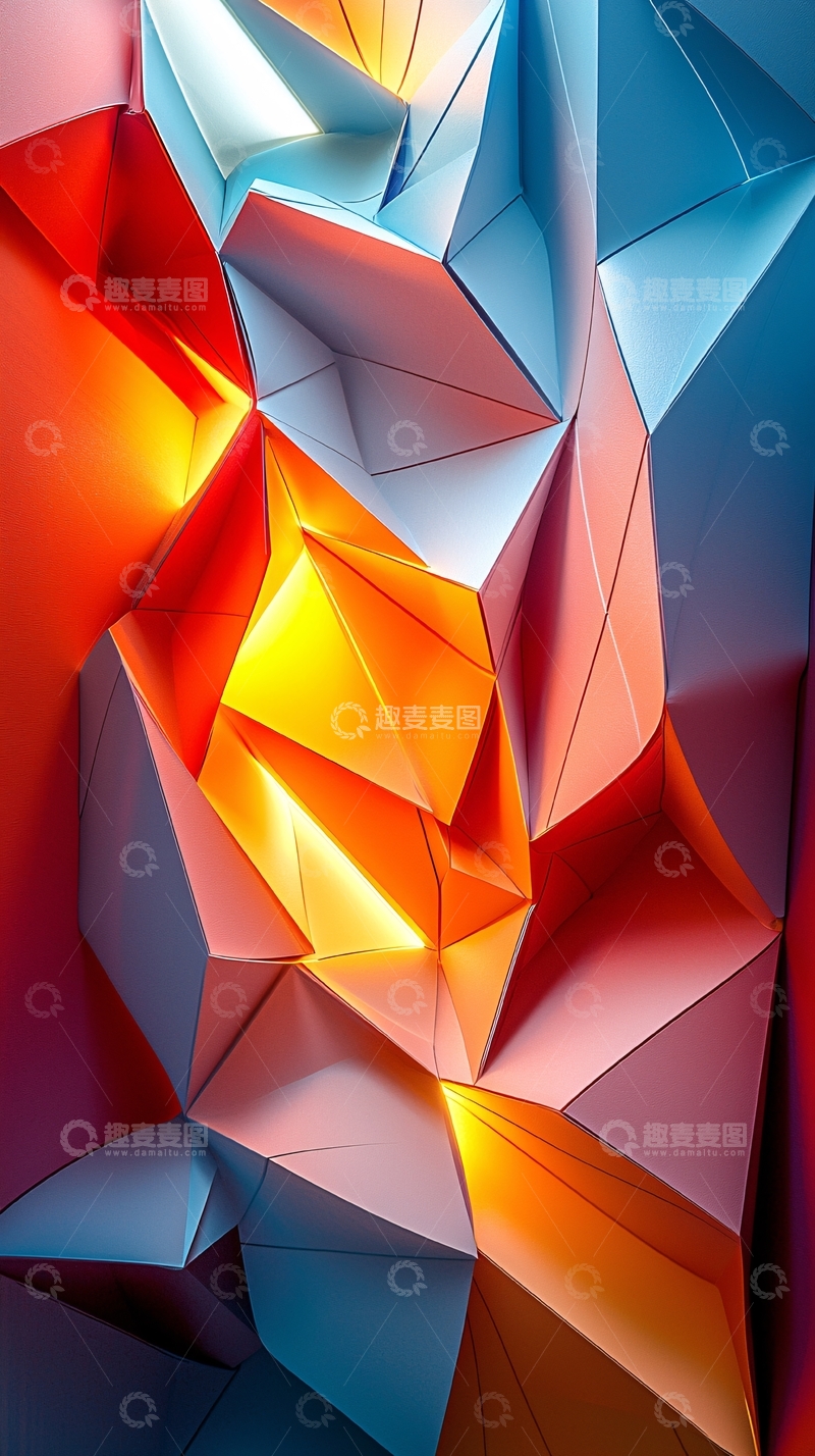 高清大图下载【趣麦麦图】抽象几何