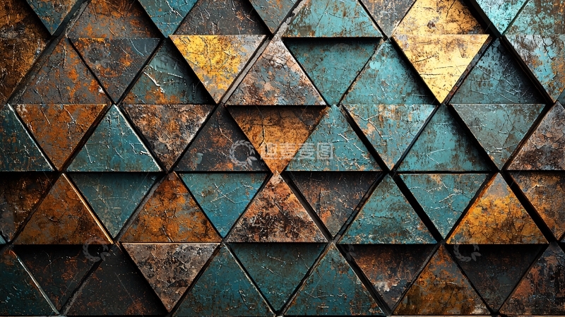 高清大图下载【趣麦麦图】三角形几何图形