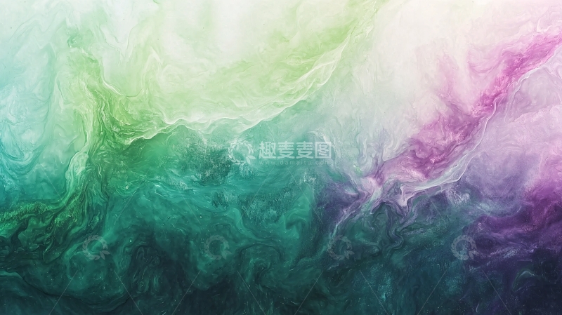 高清大图下载【趣麦麦图】抽象水彩画