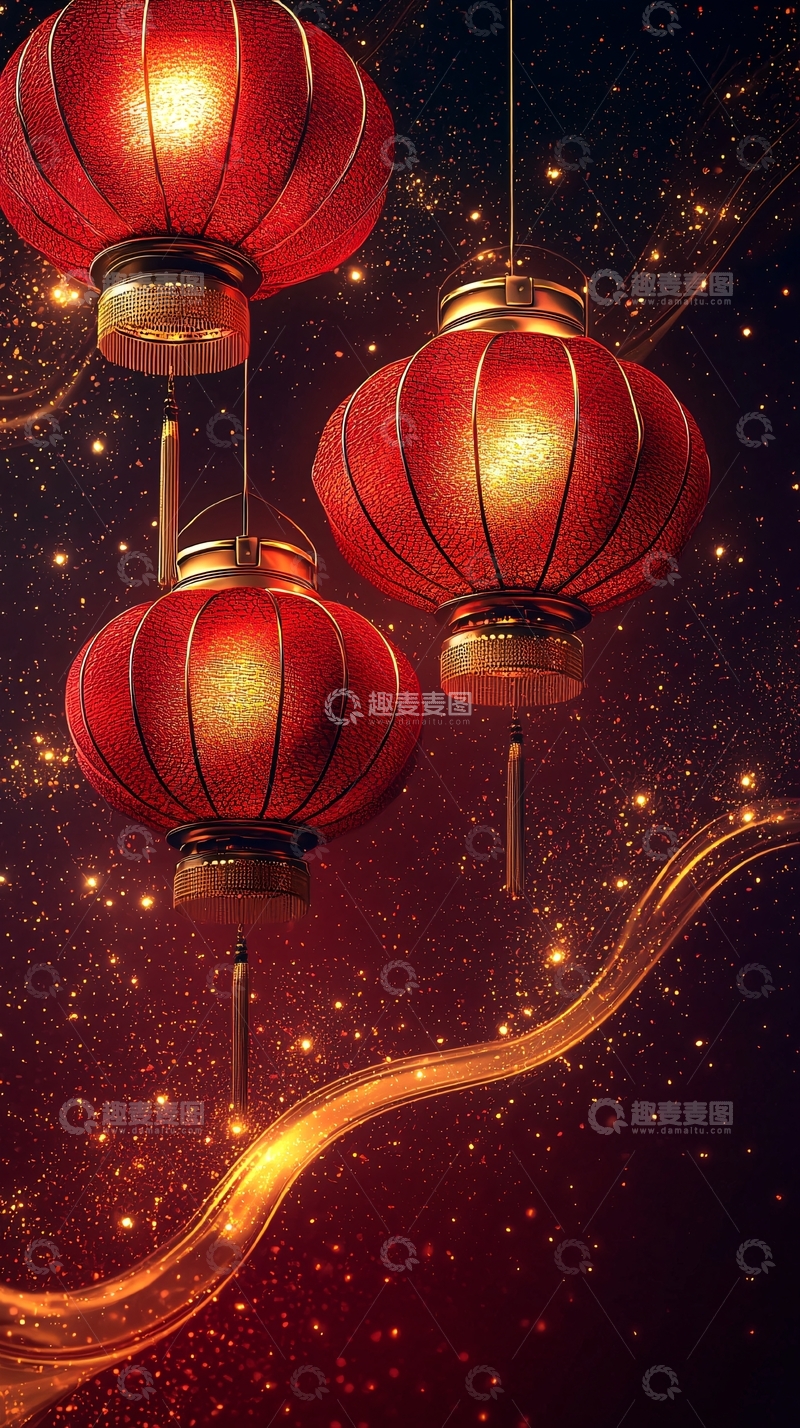 高清大图下载【趣麦麦图】红灯笼