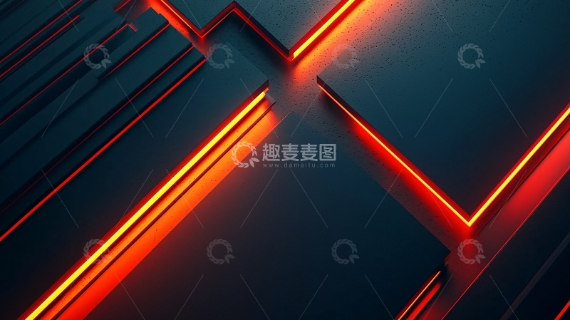 高清大图下载【趣麦麦图】抽象几何