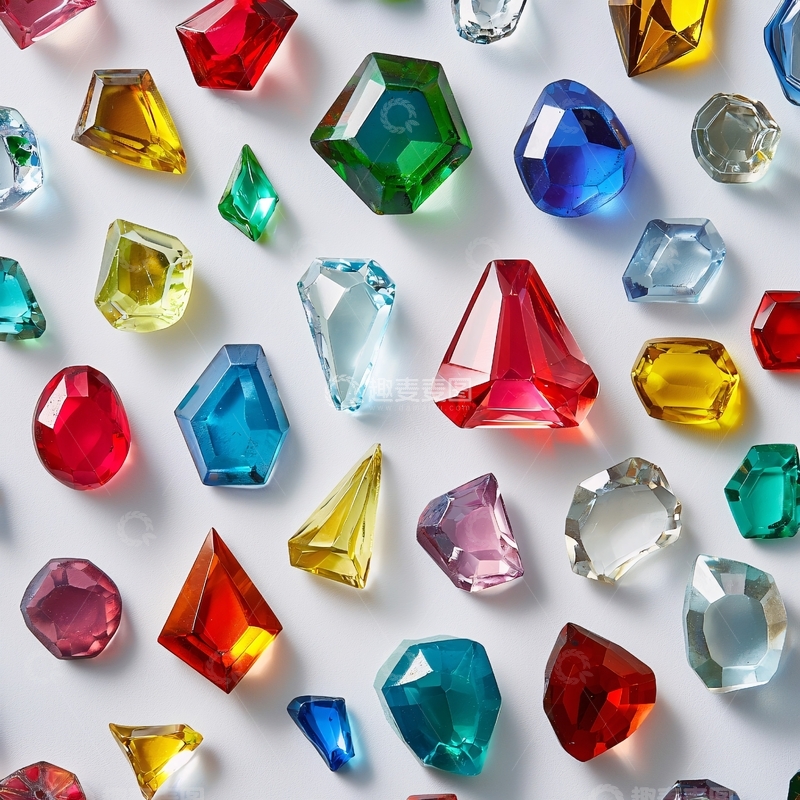 高清大图下载【趣麦麦图】彩色宝石