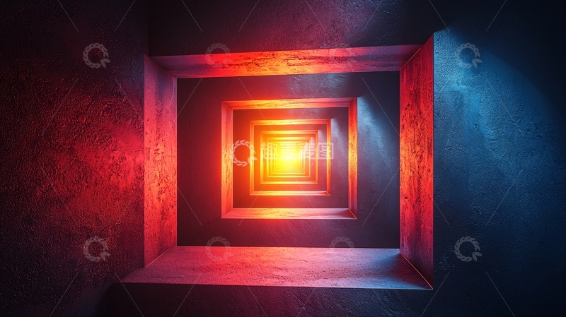 高清大图下载【趣麦麦图】迷幻隧道