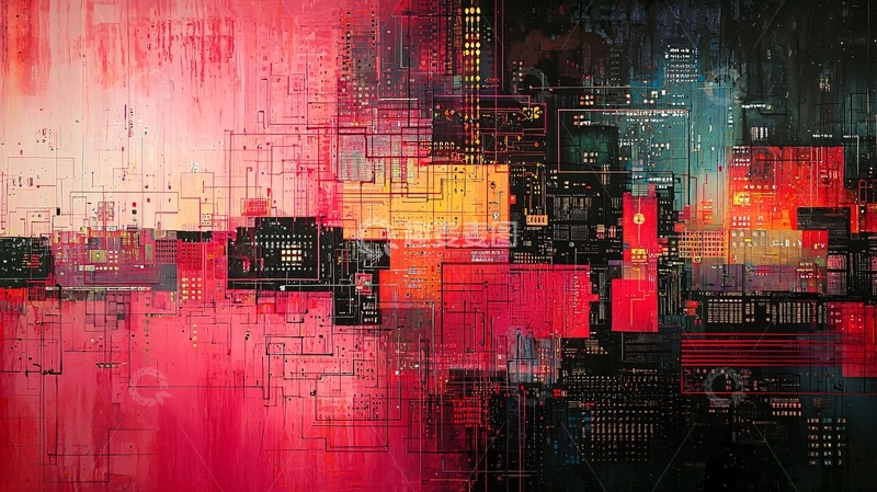 高清大图下载【趣麦麦图】抽象画