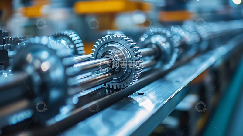 高清大图下载【趣麦麦图】精密金属齿轮轴