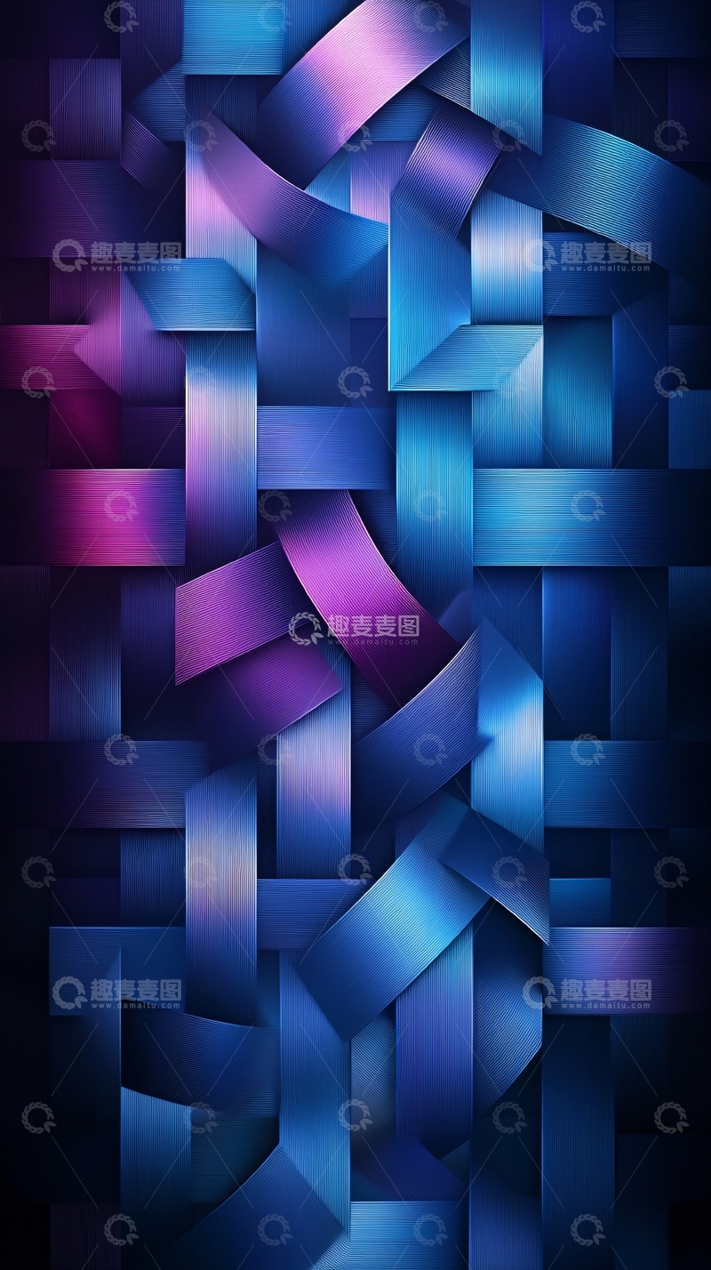 高清大图下载【趣麦麦图】抽象几何背景