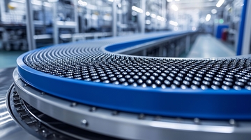 现代化工厂流水线