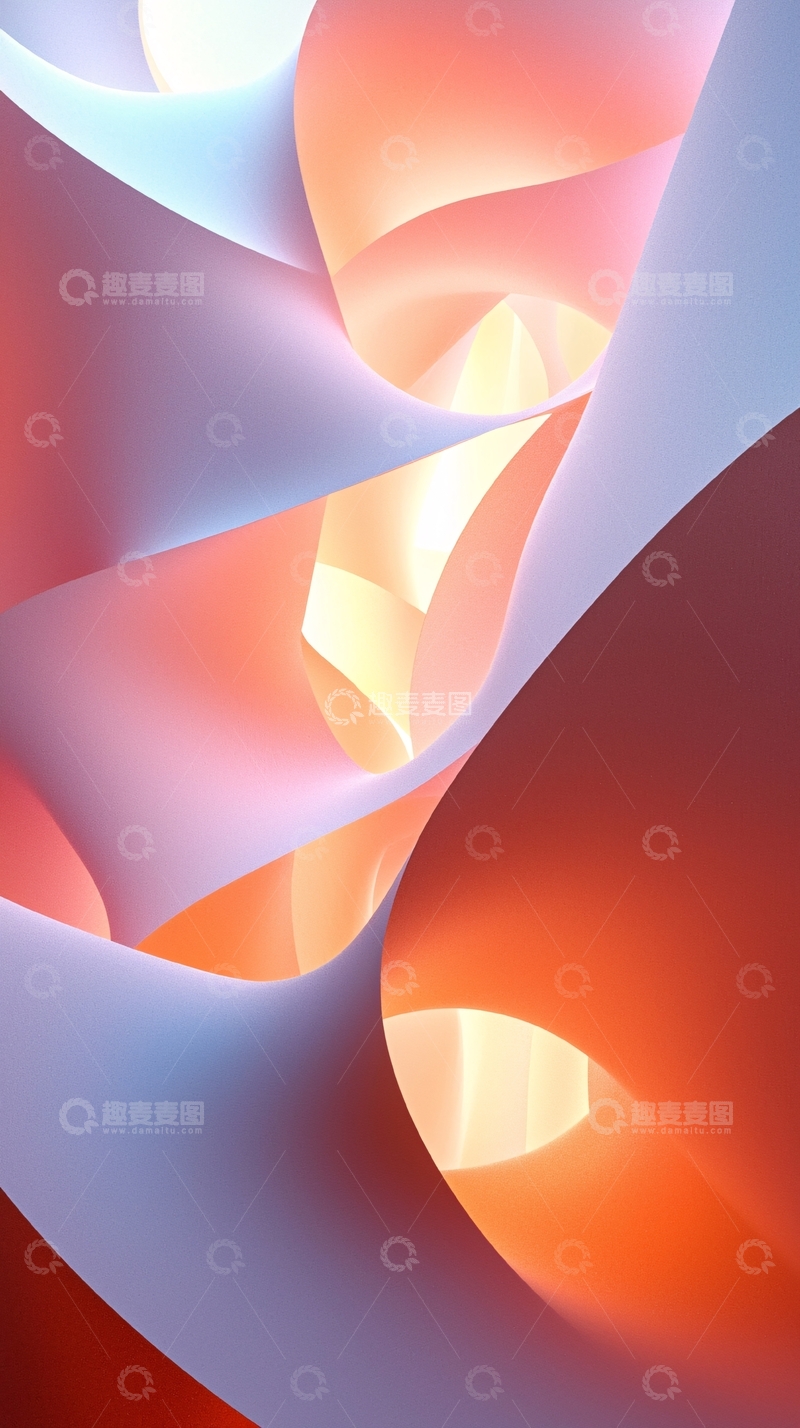 高清大图下载【趣麦麦图】抽象渐变背景