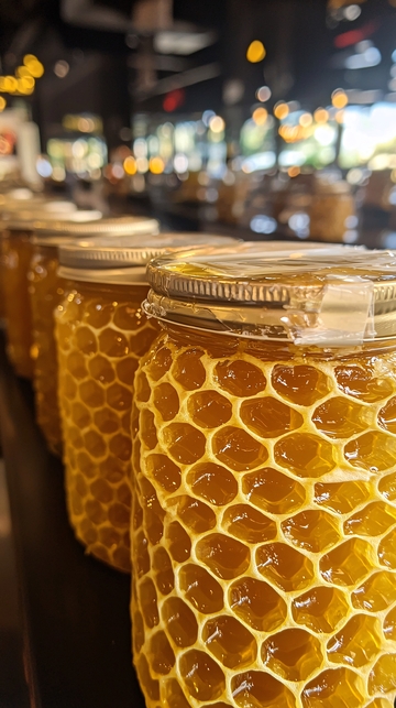 蜂巢蜂蜜