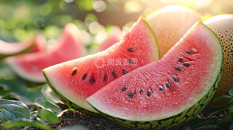 高清大图下载【趣麦麦图】西瓜切片