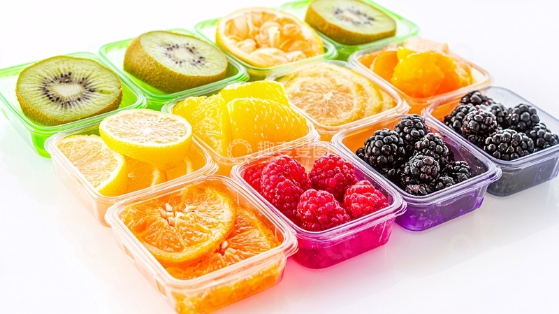 高清大图下载【趣麦麦图】彩虹水果拼盘