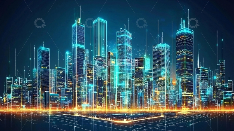 高清大图下载【趣麦麦图】未来科技城市88