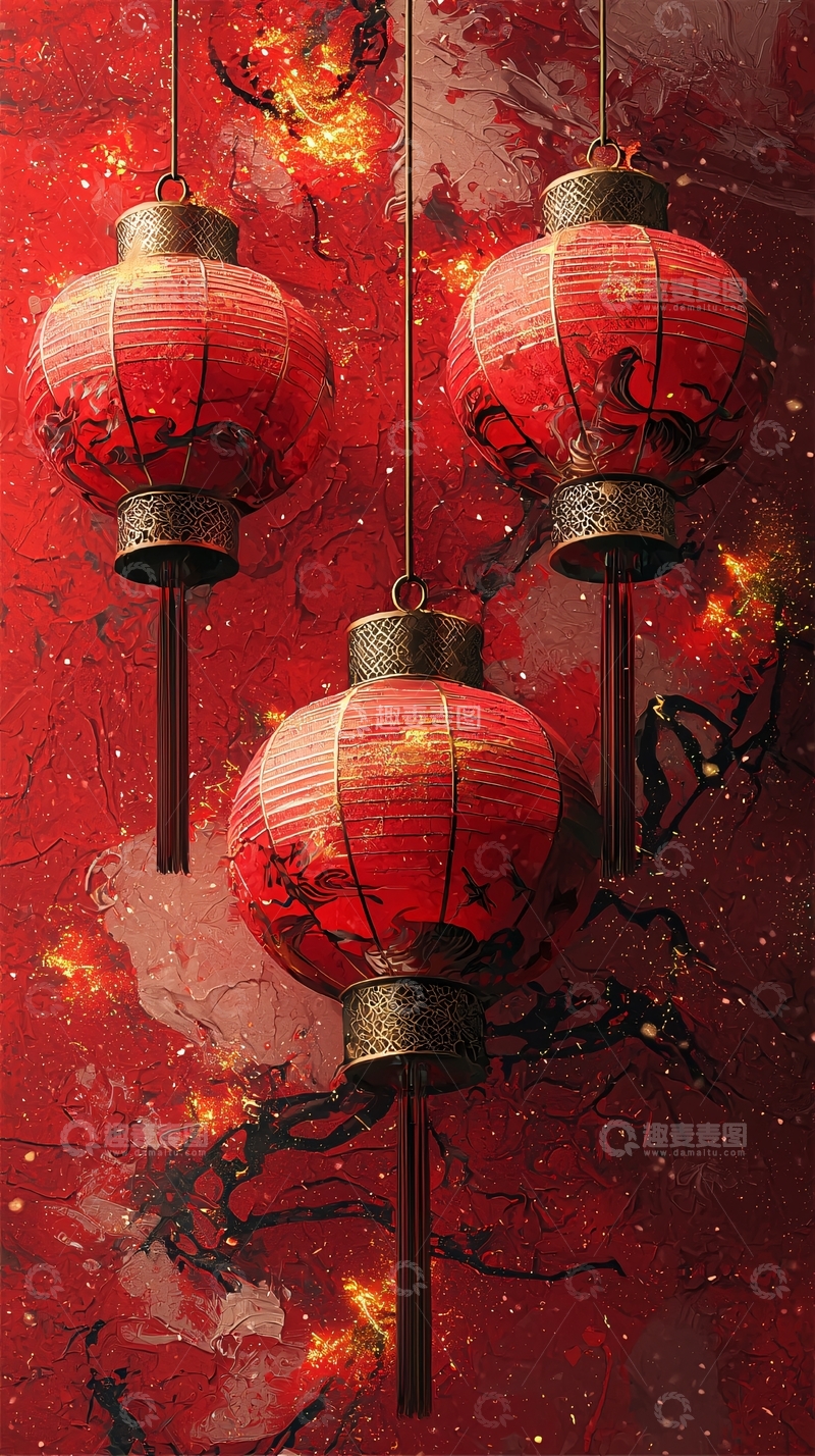 高清大图下载【趣麦麦图】红灯笼