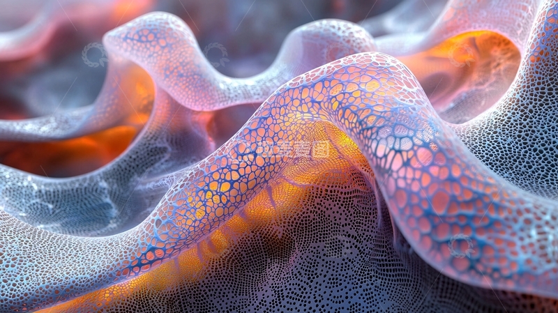 高清大图下载【趣麦麦图】抽象波浪状表面