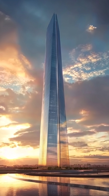 极简风格摩天大楼