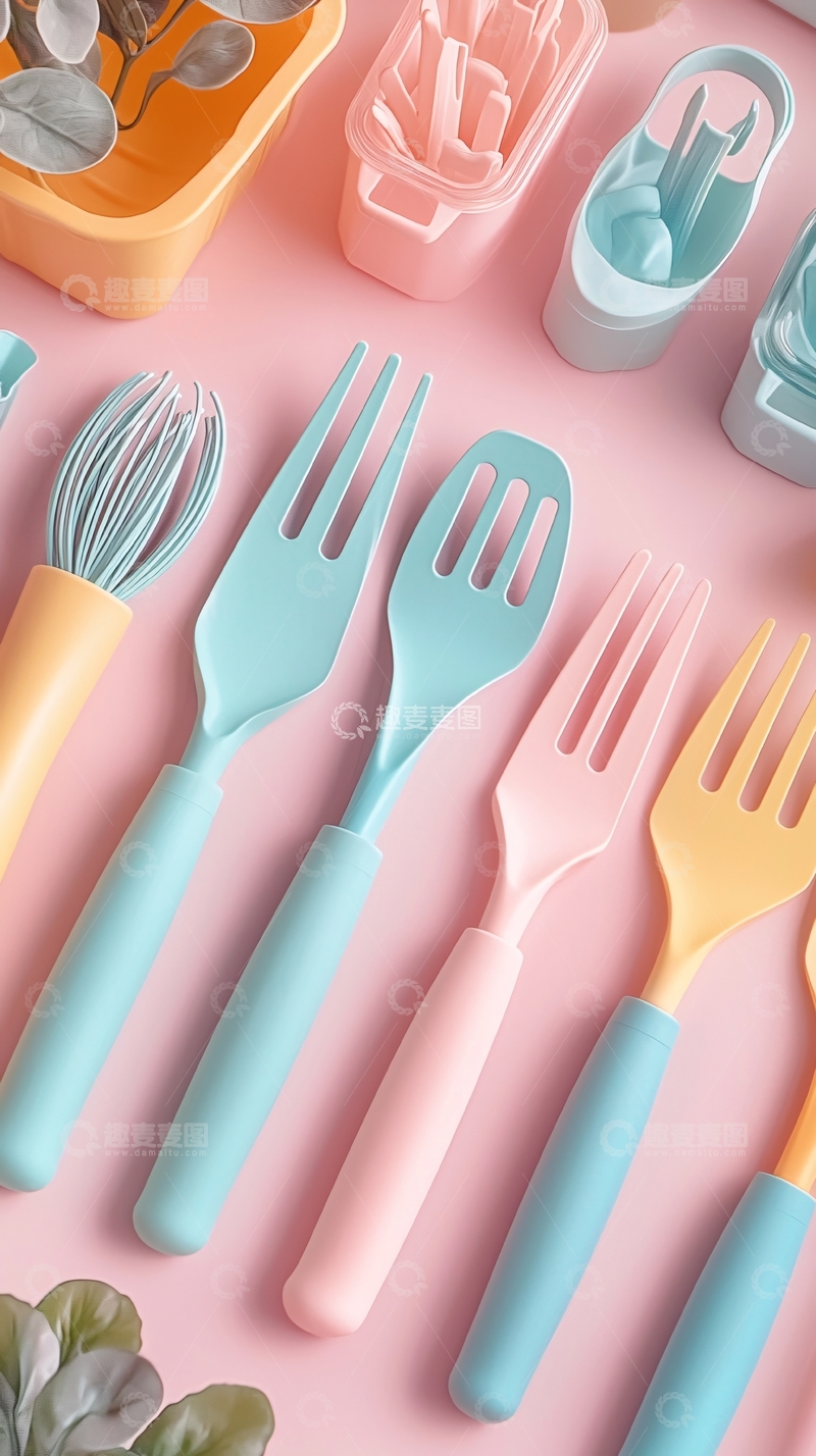 高清大图下载【趣麦麦图】粉色背景