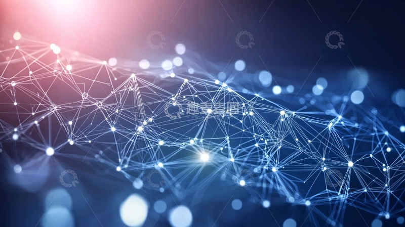 高清大图下载【趣麦麦图】抽象科技网络