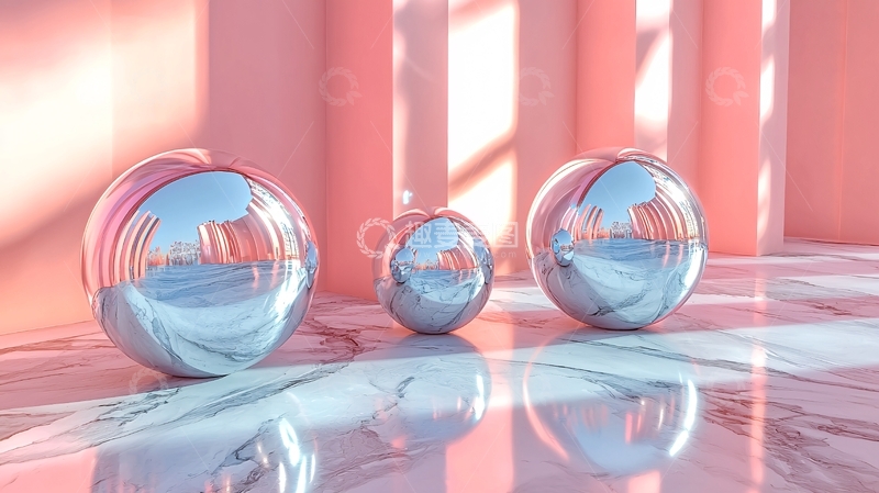 高清大图下载【趣麦麦图】粉色背景