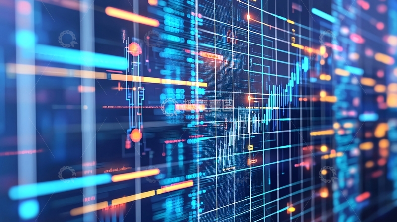 高清大图下载【趣麦麦图】抽象数据流