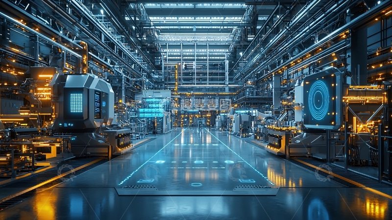 高清大图下载【趣麦麦图】未来工厂