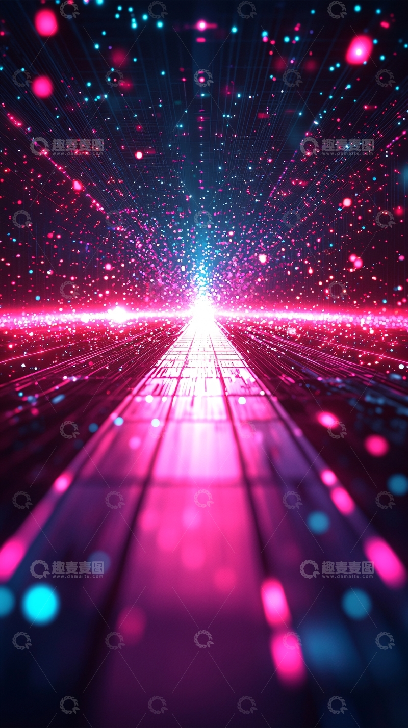 高清大图下载【趣麦麦图】未来科技感道路