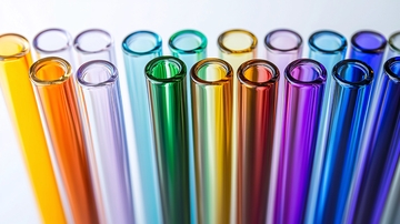 彩色玻璃吸管