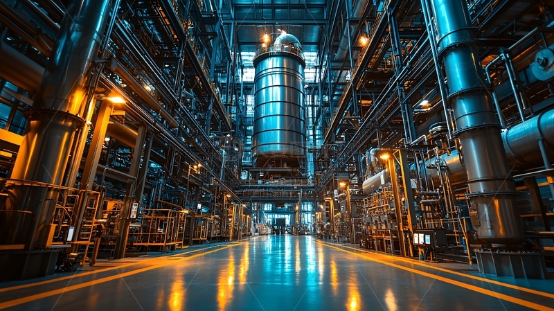 高清大图下载【趣麦麦图】大型工业设施内部