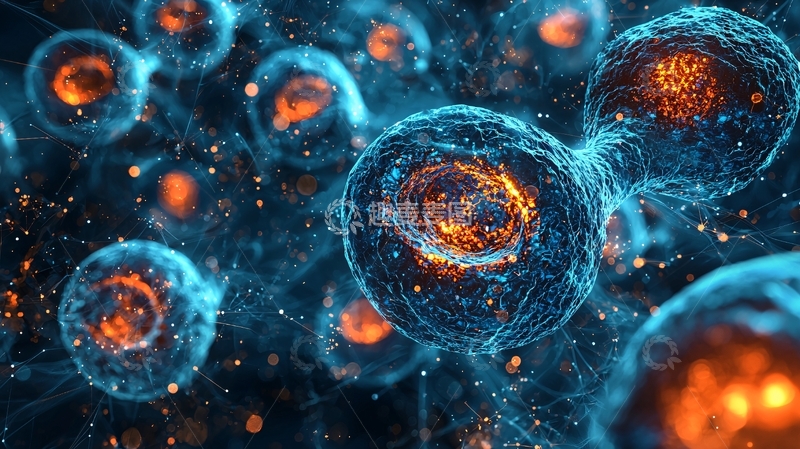 高清大图下载【趣麦麦图】细胞结构与动态展现
