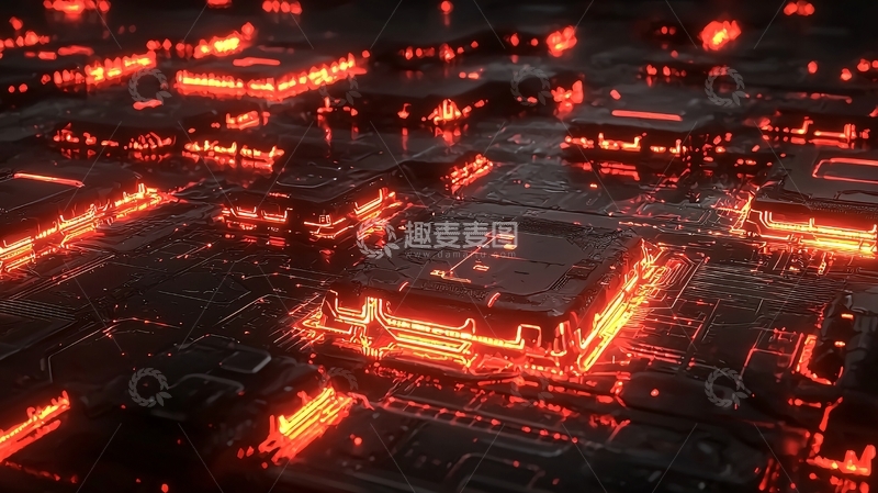 高清大图下载【趣麦麦图】电路板