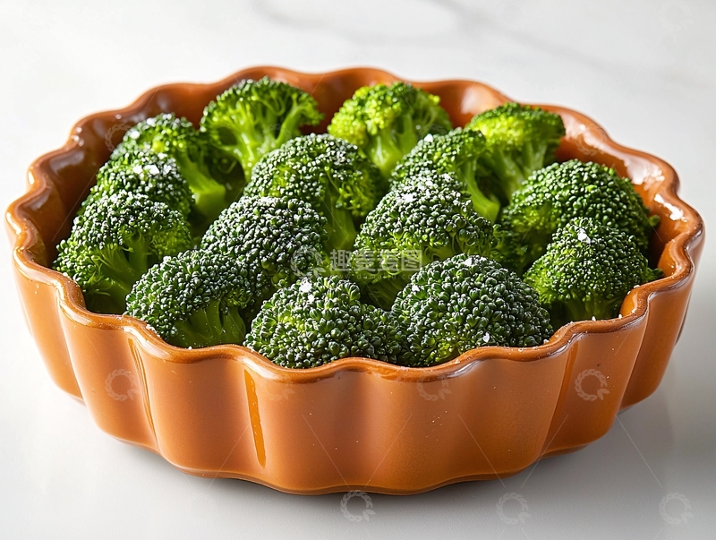 高清大图下载【趣麦麦图】西兰花烤盘