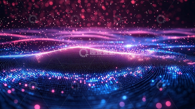 高清大图下载【趣麦麦图】抽象星空背景