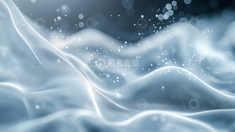 高清大图下载【趣麦麦图】朦胧光线下的水波纹理