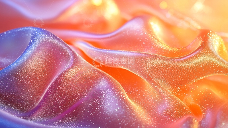 高清大图下载【趣麦麦图】光滑的彩色液体表面