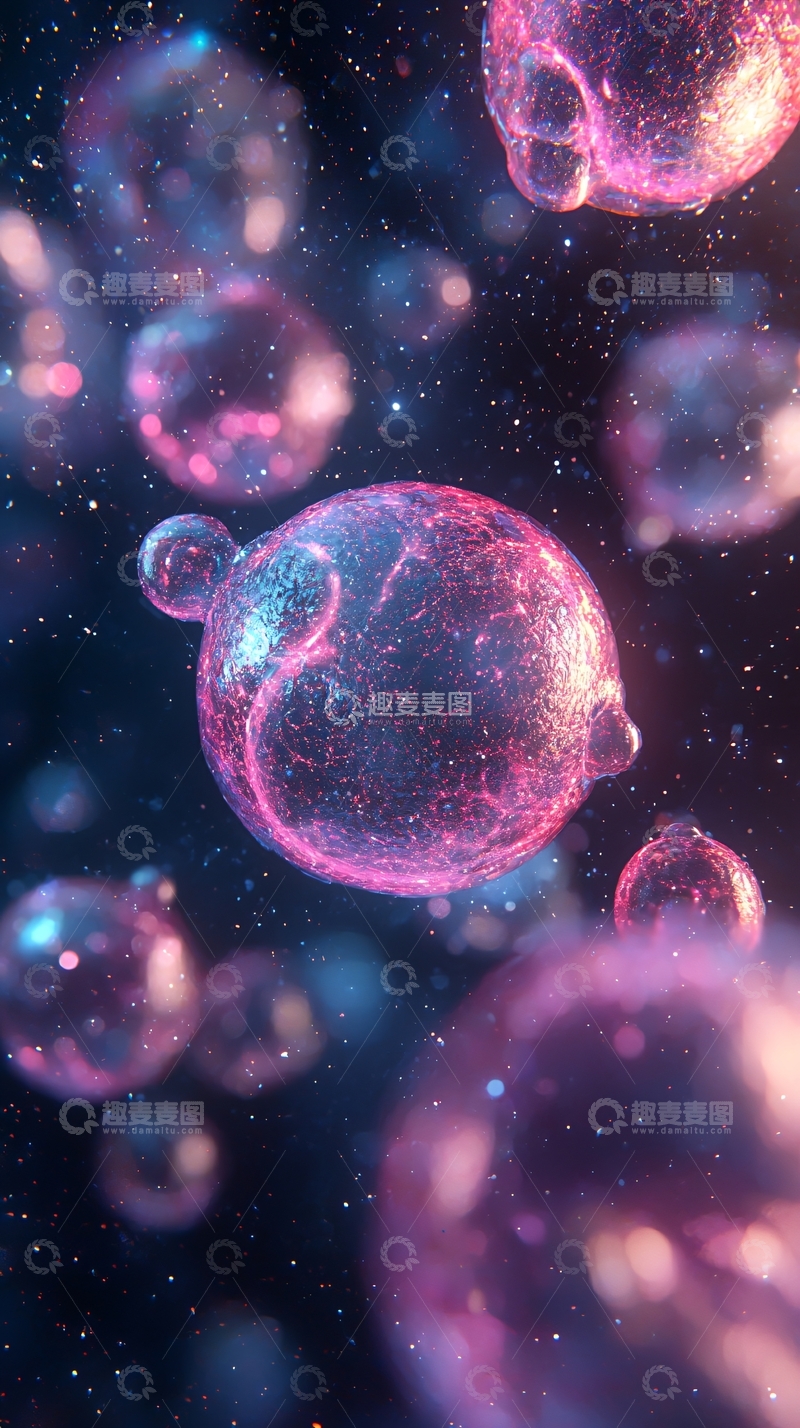 高清大图下载【趣麦麦图】梦幻泡泡