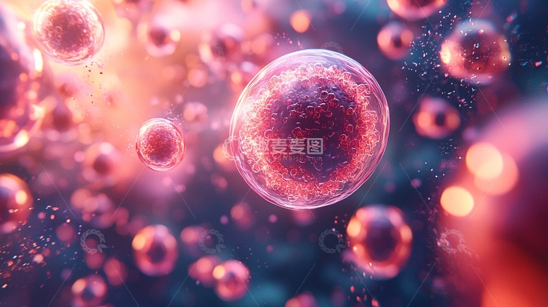 高清大图下载【趣麦麦图】细胞结构的微观世界