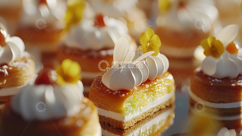 高清大图下载【趣麦麦图】精致美味小蛋糕